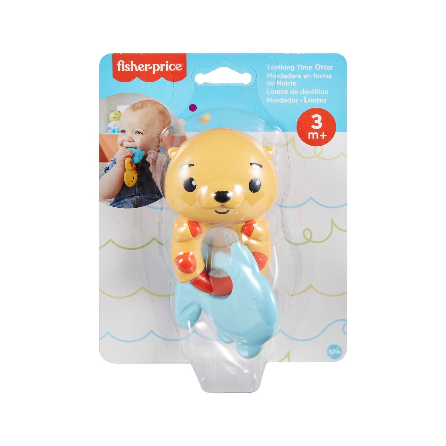 Fisher-Price Baby Sonaja para Beb¨¦s Sensimals Leopardo