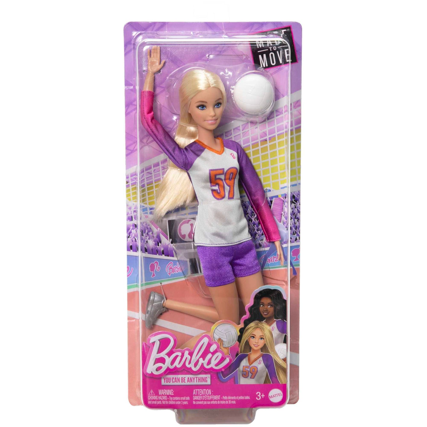 Barbie Profiss?es Boneca Jogadora de V?lei