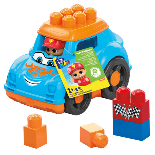 Mega Bloks Juguete de Construcci¨®n Coche de carreras Ricky