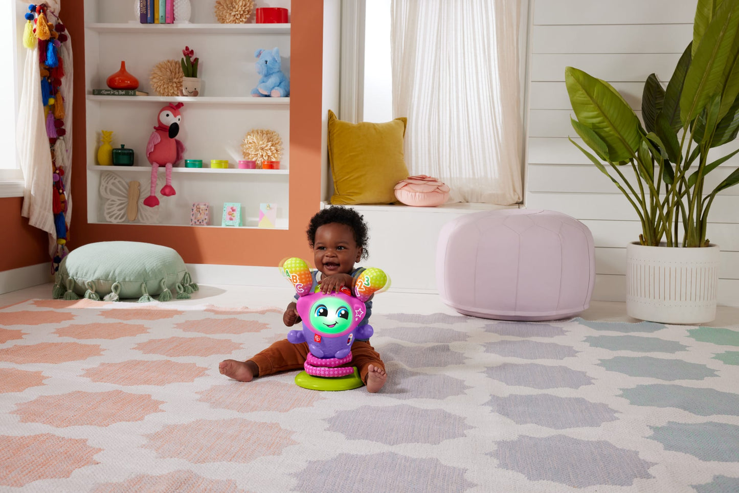 Fisher-Price Juguete para Beb¨¦s Dj Belle Salta y Aprende