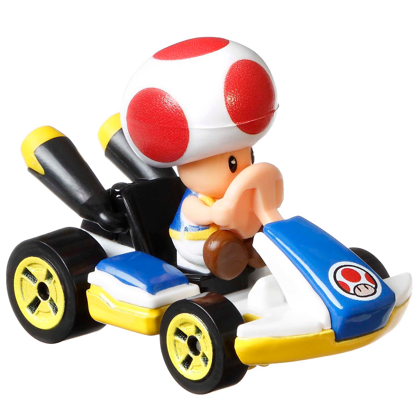 Hot Wheels Mario Kart Veh¨ªculo de Juguete Toad Est¨¢ndar Kart