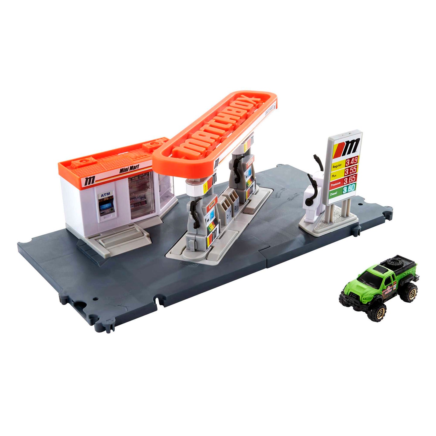 Matchbox Set de Juego Acci¨®n Estaci¨®n de Gasolina