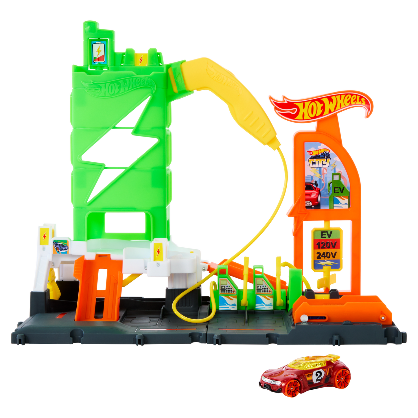 Hot Wheels  Ville  Station D¡¯¨¦nergie Super Recharge, V¨¦hicule