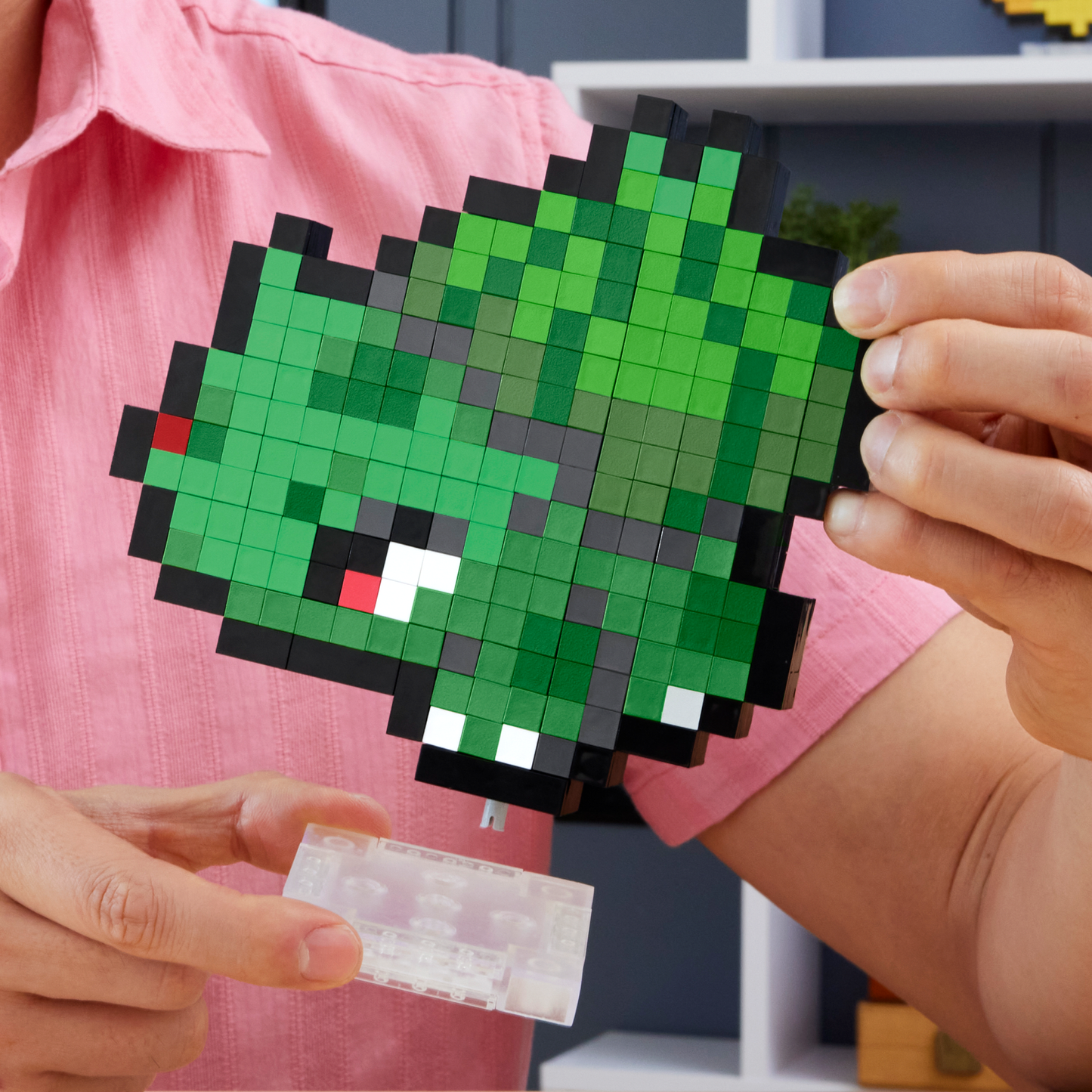 MEGA Pok¨¦mon Juguete de Construcci¨®n Bulbasaur P¨ªxel