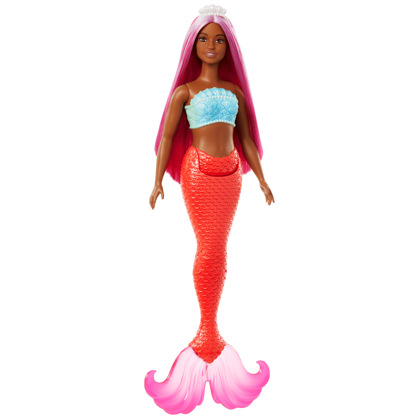 Barbie-Poup¨¦es Sir¨¨nes Avec Cheveux et Nageoire Color¨¦s et Serre-T¨ºte