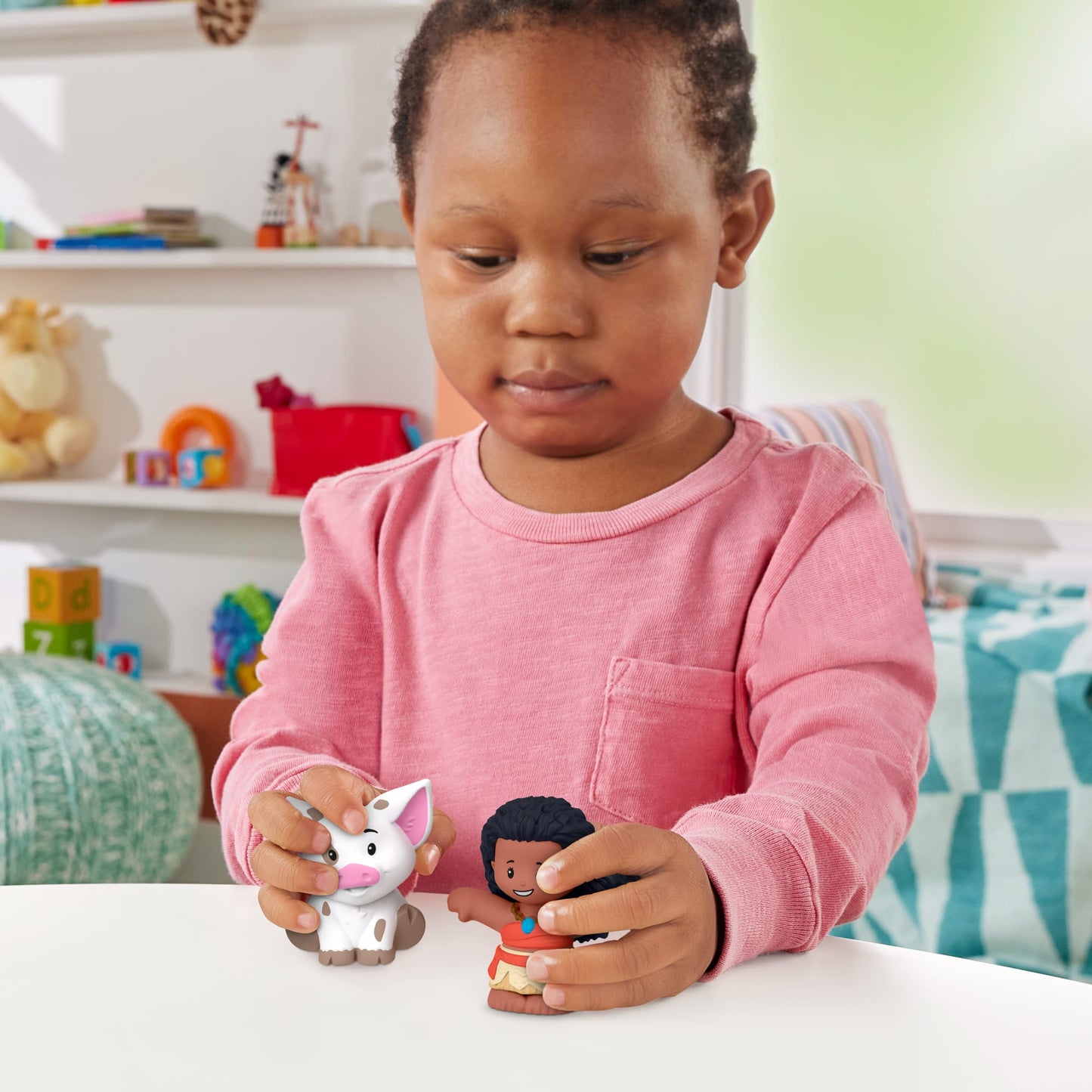 Little People Disney Princesa Juguete para Beb¨¦s Figuras de Moana y Pua