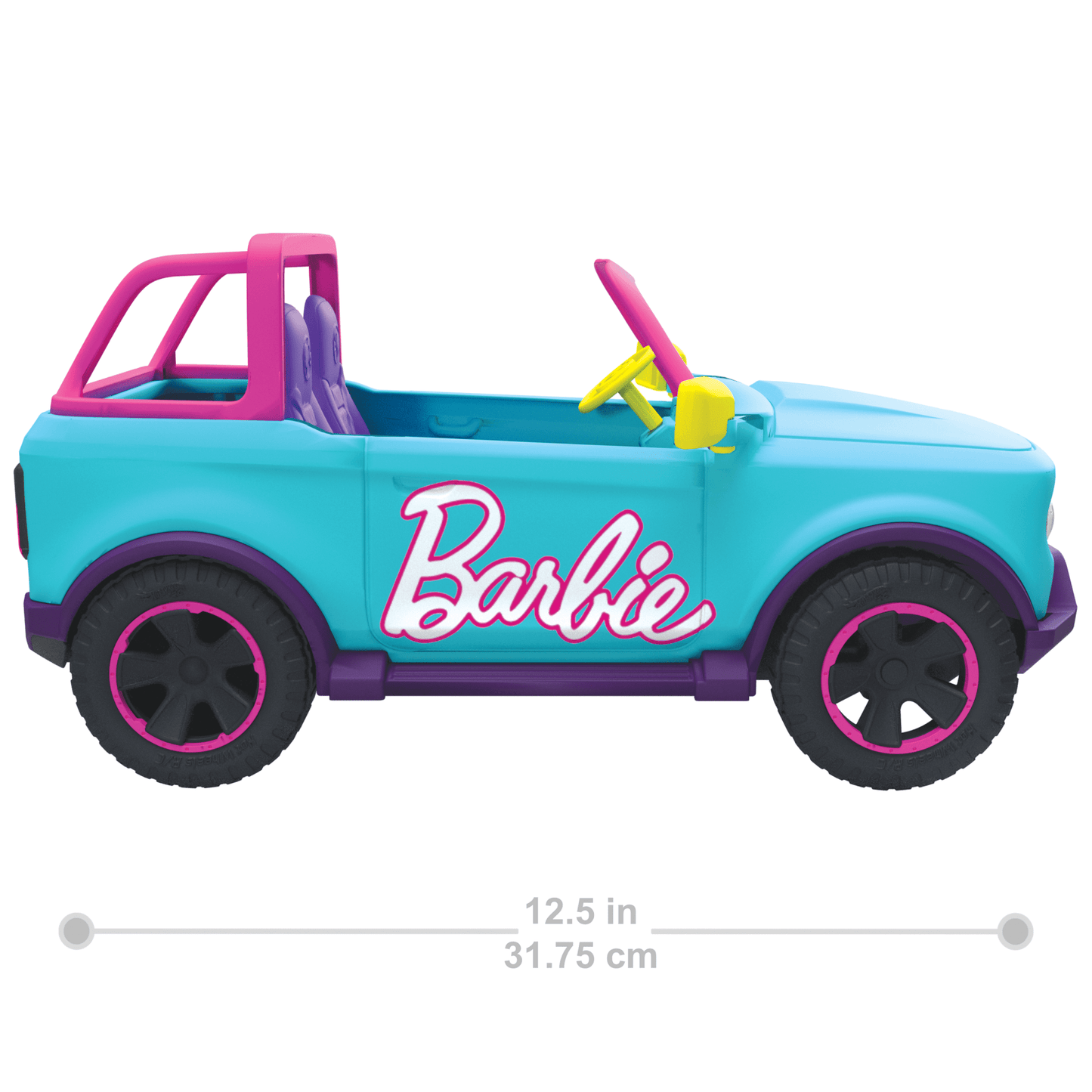 Hot Wheels  Barbie  V¨¦hicule T¨¦l¨¦guid¨¦  Vus et Autocollants