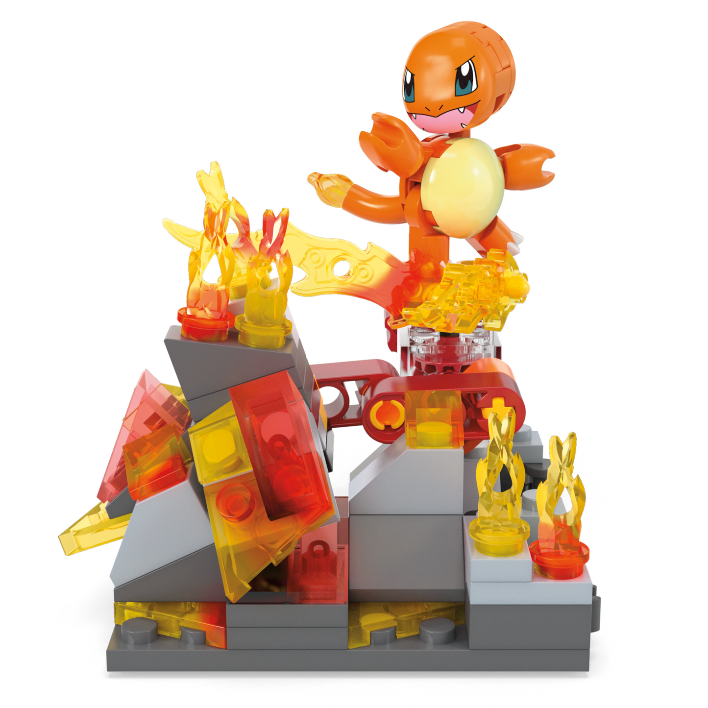 Mega Pok¨¦mon Figurine Articul¨¦e Danse Flammes de Salam¨¨che (81 Pces)