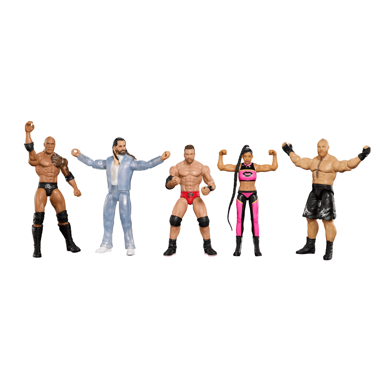 Wwe  Figurine Articul¨¦e  15,24Cm (6Po)  The Rock, de Collection