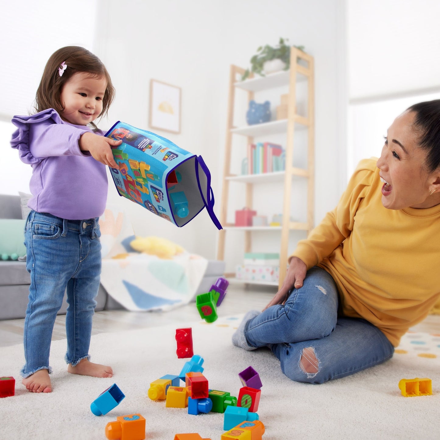 Mega Bloks  Fisher-Price  Sac de Construction Abc (30 Pi¨¨ces)