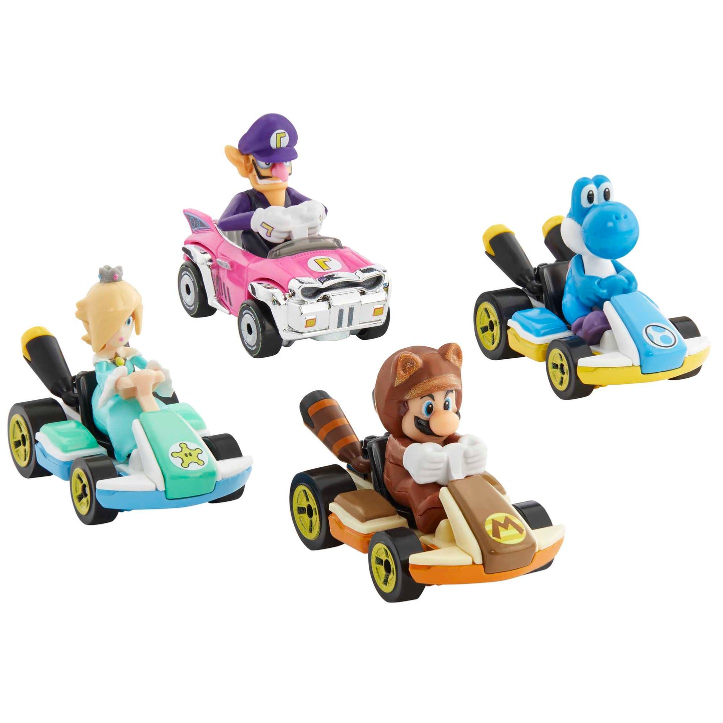 Hot Wheels Mario Kart Veh¨ªculo de Juguete Yoshi Azul Claro Est¨¢ndar Kart