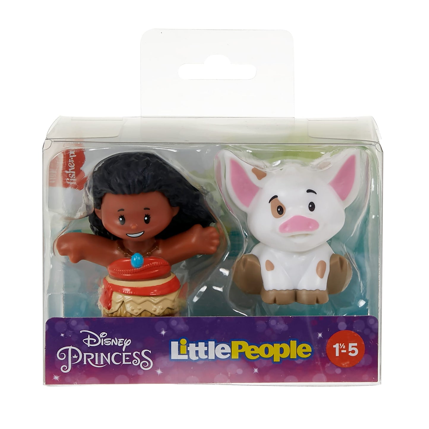 Little People Disney Princesa Juguete para Beb¨¦s Figuras de Moana y Pua