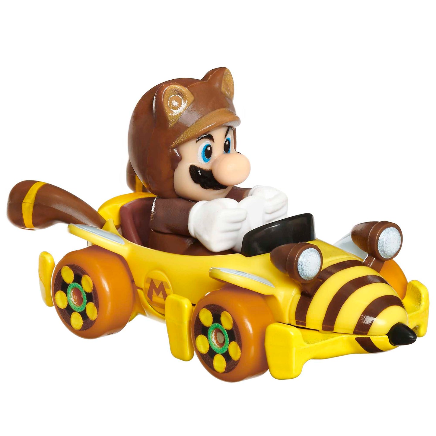 Hot Wheels Mario Kart Ve¨ªculo de Brinquedo Tanooki Mario Bumble V