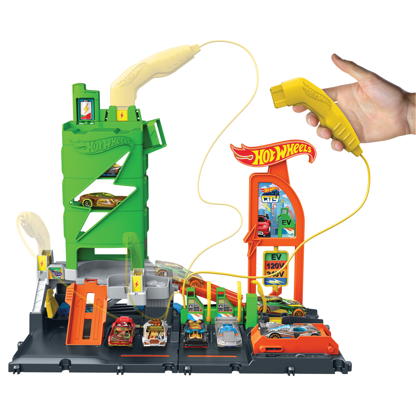 Hot Wheels  Ville  Station D¡¯¨¦nergie Super Recharge, V¨¦hicule