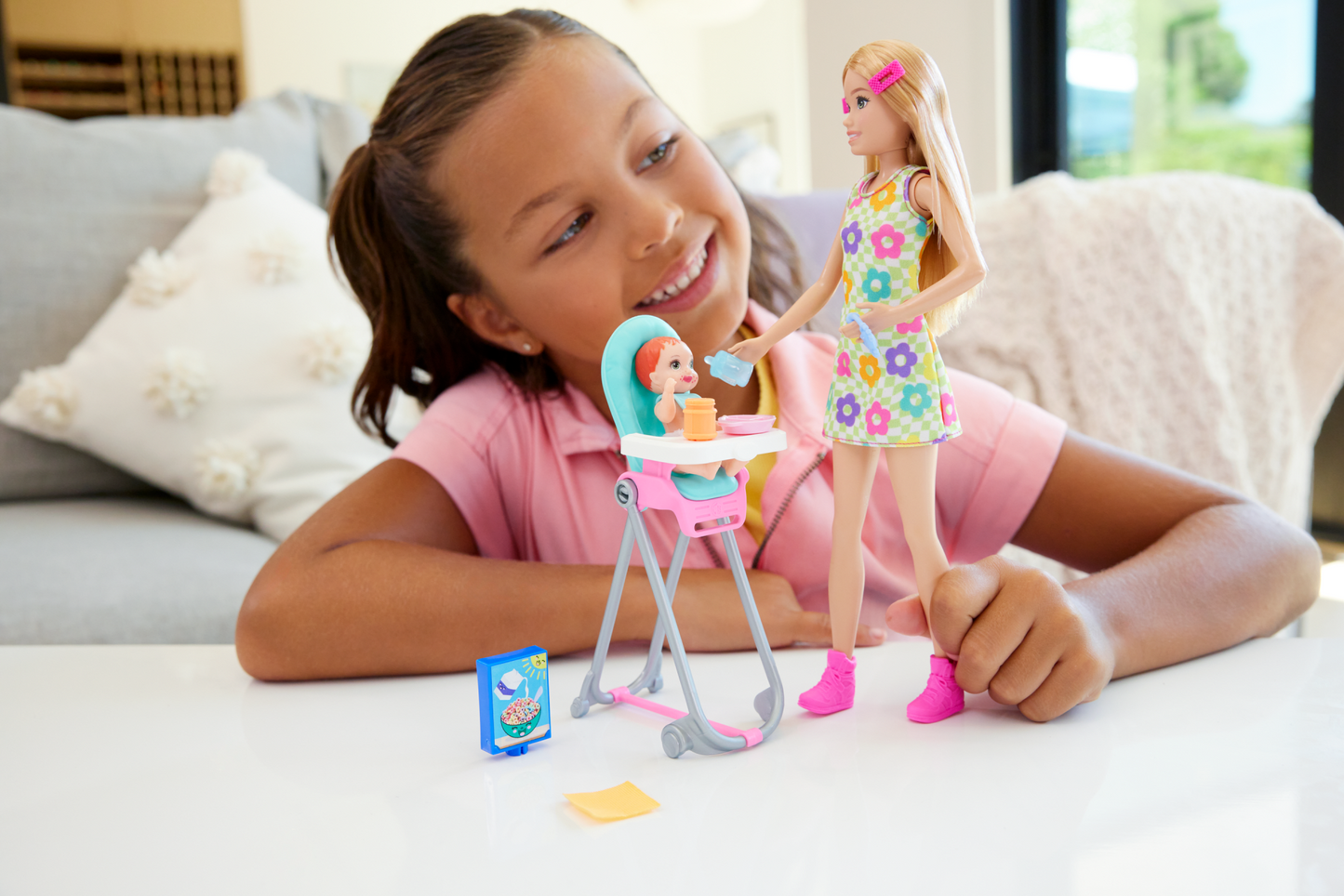 Barbie  Skipper  Babysitters Inc.  Coffret  Poup¨¦e, B¨¦b¨¦ et Access.