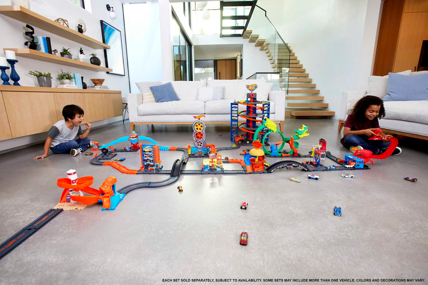 Hot Wheels City Pista de Juguete Paquete para Construcci¨®n