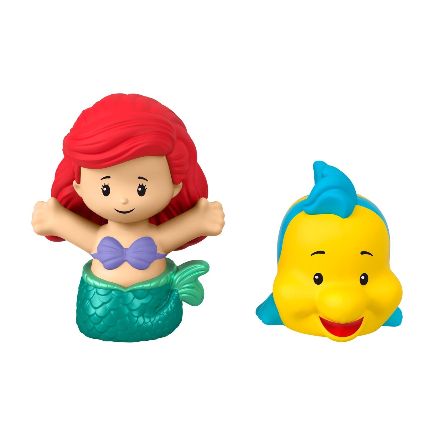 Little People Disney Princesa Juguete para Beb¨¦s Figuras de Ariel y Flounder