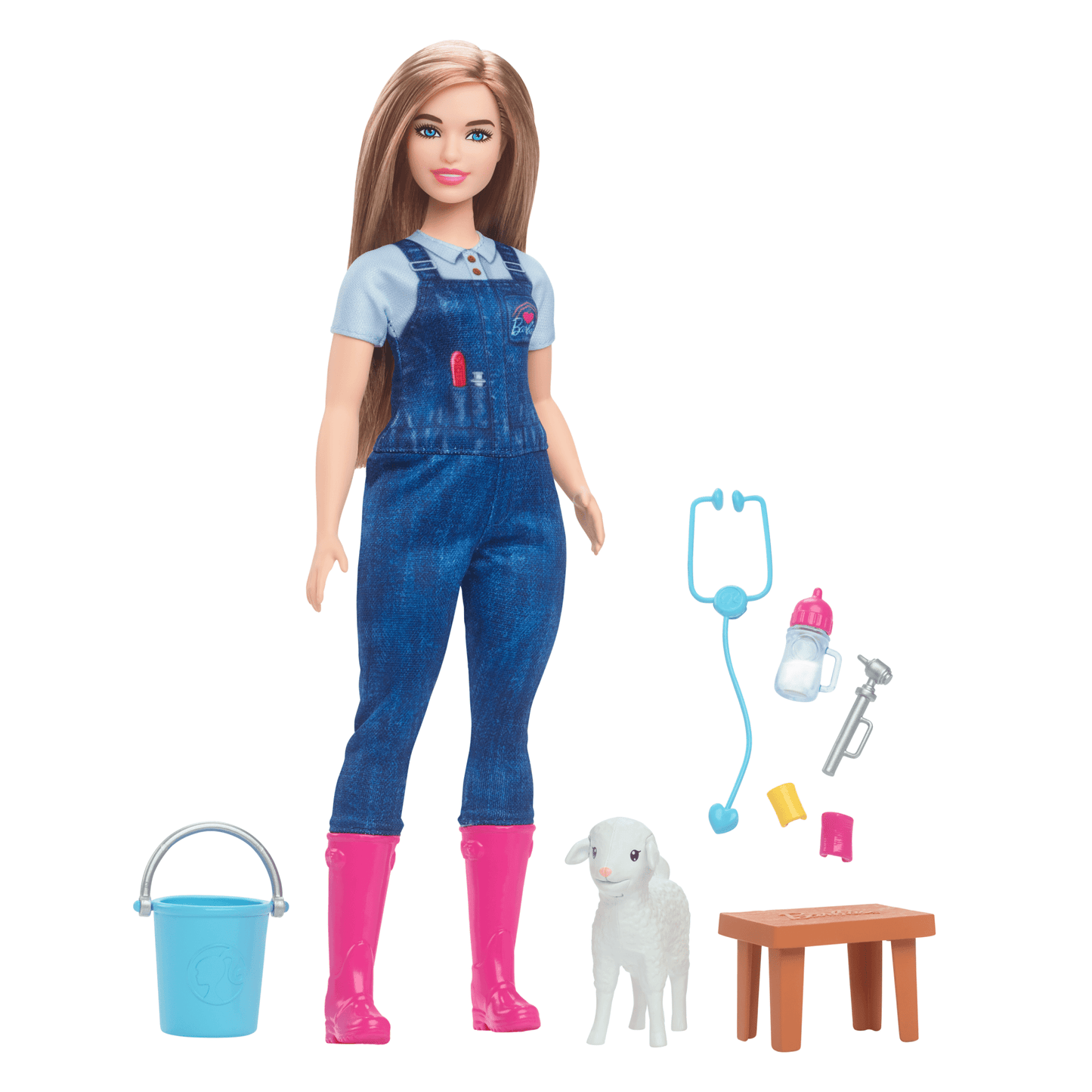 Barbie Carri¨¨res 65Eanniversaire V¨¦t¨¦rinaire de Campagne, 10Acc.